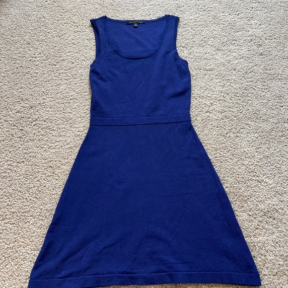 W118 by Walter Baker Navy Dress Women Sz XS Sleeveless Round Neck - Picture 8 of 8